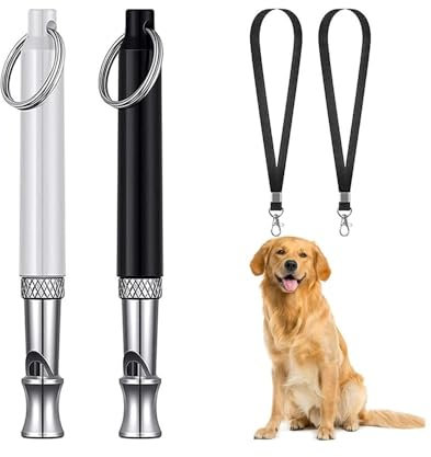 YUEMOL Hundepfeife Hundepfeife for Stoppen des Bellens, professionelle Ultraschall-Hundepfeifen, Trainingsgeräte zur Bellkontrolle for Welpen, Zubehör for das Training von Haustieren