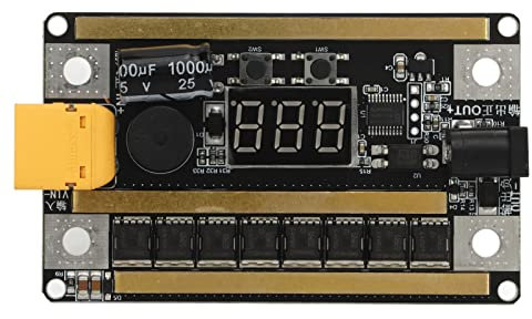 Spot Schweißer -Steuerplatine Tragbare Digitalanzeige -Controller -Panel -Maschine für Lithium -Akku -Pack -Dünnplattenschweißen für 26650 32650 Batterie Benutzer Red Copper 2400A 99 Stufen der