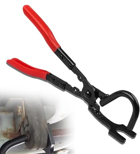 Exhaust Hanger Removal Tool, Rubber Bracket Exhaust Hanger Pliers Automotive Mechanic Tools Pliers Compatible with Car and Truck Exhaust Systems