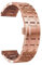 Quirxio Correa de acero inoxidable de lujo para Galaxy Watch 5 Pro (40/44 mm, 42/46 mm) y Huawei GT 2/3 Pro (20 mm y 22 mm).(Rose Gold-Tool,Watch5 40)