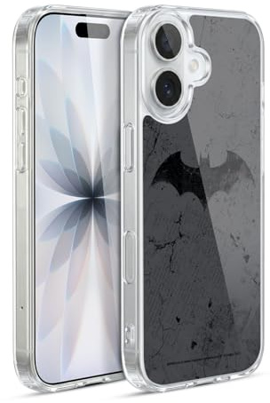 Head Case Designs Offizielle Batman DC Comics Logo Gestresst Hush Gelhülle [Militärischer Schutzgrad] Kompatibel Mit Apple iPhone 17 Und Kompatibel Mit MagSafe