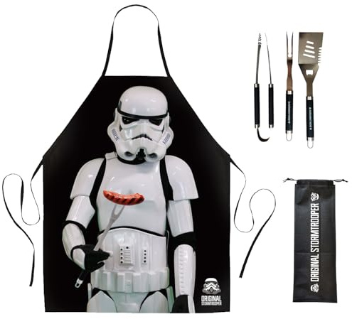 Stormtrooper original - Juego de 4 piezas para barbacoa