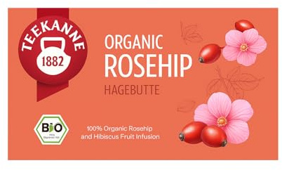 Teekanne Premium BIO Hagebutte 1 er Pack (30g)