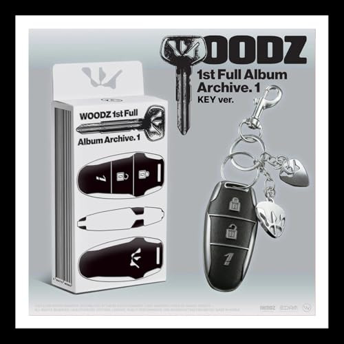 (Only QR Card) WOODZ [ARCHIVE. 1] The 1st Full Album (KEY Ver.) Photo Book+Poster+3 Card+POB