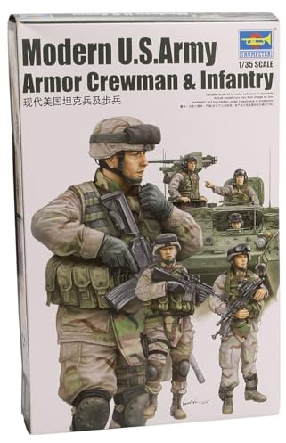 Trumpeter 1: 35 - Modern US Army Armour Crew/Infantry Set
