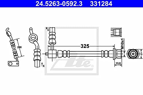 ATE 24.5263-0592.3 Bremsschlauch
