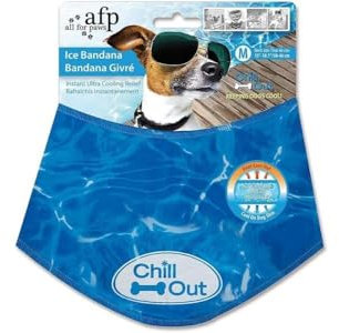 ALL FOR PAWS Chill Out Dog Bandana, Small, 1.0901 kg, blue