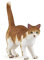Papo 54031 Rothaarige Tiere Figur, rote Katze, Spielfigur, Mehrfarben