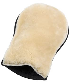Putzhandschuh LAMMFELL, einseitig