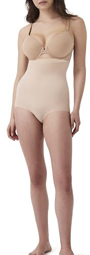 Spanx Women's Higher Power Panties, Soft Nude, M