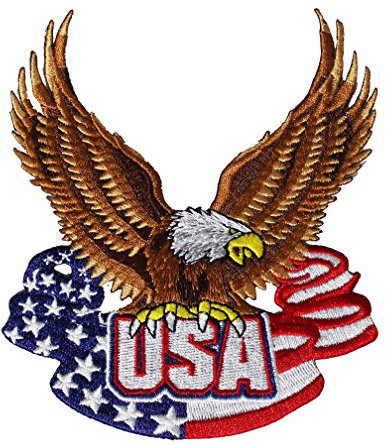 C&D Visionary Applikation DSX USA Flagge Adler Patch
