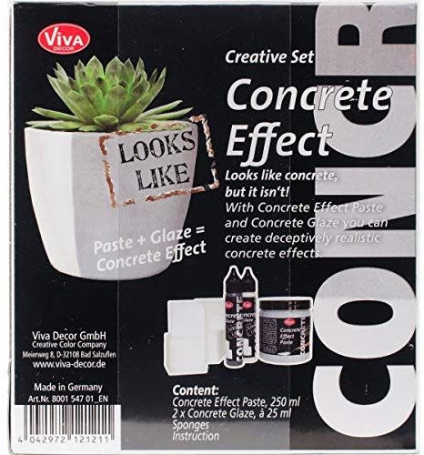 Viva Decor Beton-Effekt-Kreativ-Set,