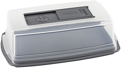 Tefal J3020414 Cave à Fromages, Petit Modèle - 31 x 19 x 9 cm - 6 filtres - Gris anthracite - 1 Unité