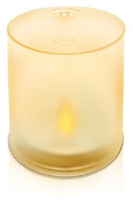 MPOWERD Luci Candle: Solar Inflatable Light, Newer Model, 4 x 4 in When inflated