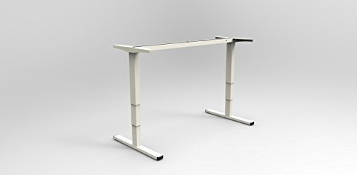 IOE Stand Tischgestell/ohne Platte im Karton elektrisch höhenverstellbar Farbe schwarz matt - RAL 9011