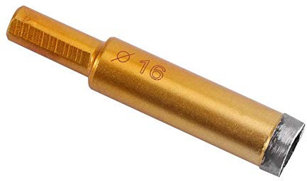 Akozon 1 pc Diamant Trépan Scie Outil Pour Pierre De Verre En Marbre En Céramique Taille En Option 6mm-50mm(16mm)