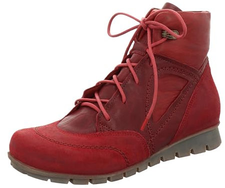 THINK! Damen Menscha, Desert Boots, Rot (Cherry/Kombi 74), 38.5