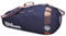 Wilson Work/Play Tennis Backpack, Travel bag, Holds up to 2 rackets, Black, WR8012101001