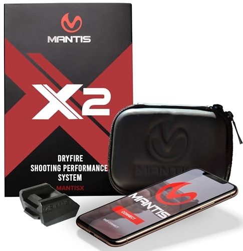 Mantis X2 Shooting Performance System |Dry Fire Training System | Works with Pistol or Rifle | Score & Analyze Every Shot with Free App | Shooting Practice at Home