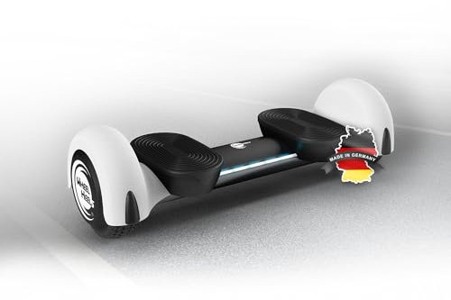 Balance Scooter, Hoverboard 'Alpha Mini' - 6.5 Zoll, Wasserdicht, Aluminiumkarosserie (Weiß)