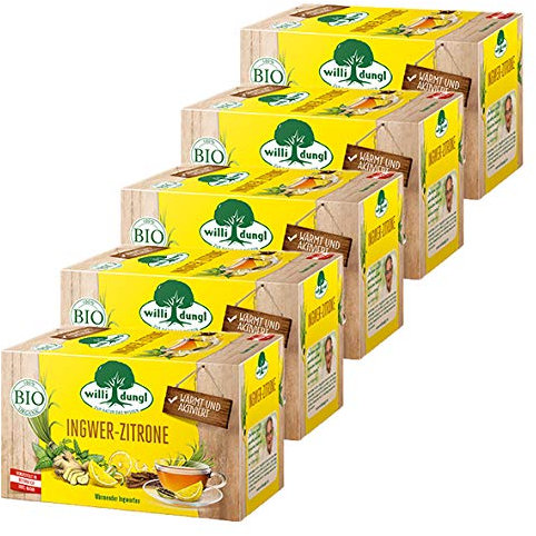 Willi Dungl Bio Ingwer Zitrone / 5er Pack