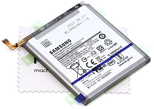 Batterie pour d'origine EB-BA516ABY pour Samsung Galaxy A51 5G (A516B) avec Chiffon de Nettoyage d'écran mungoo