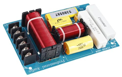 DollaTek 2Pcs High und Low Zwei-Wege-Frequenzweiche HIFI-Klangqualität Lautsprecher-Frequenzteiler-Modul für professionelle Bühnenlautsprecher