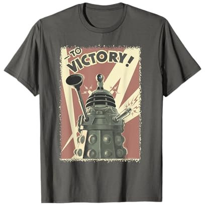 Doctor Who Propoganda Dalek Ventilateur de science-fiction 60e anniversaire T-Shirt
