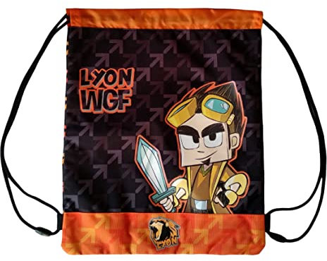 Panini Rucksack Kordelzug Lyon Gamer 66997 Fitnessstudio Freizeit