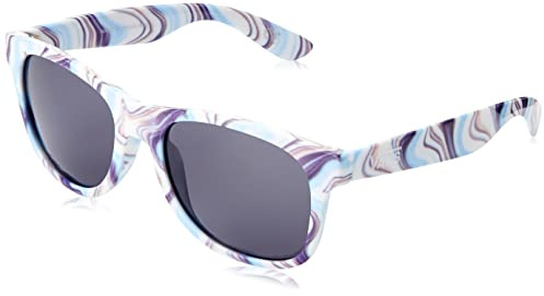 Vans Herren-Sonnenbrille, Antik-Weiß-Vans, Blaugrün, Einheitsgröße