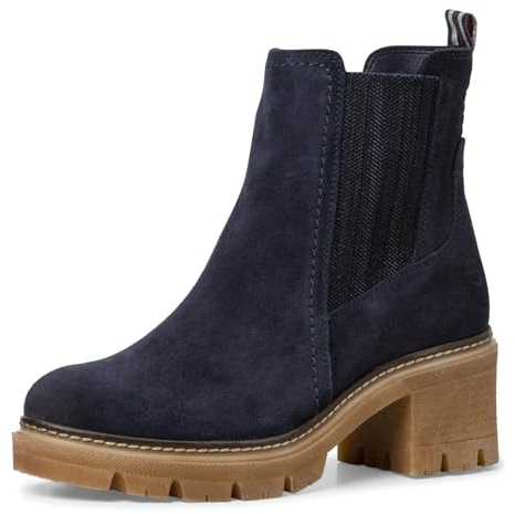 Tamaris Damen Chelsea Boots, Frauen Stiefeletten,TOUCHit-Fußbett
