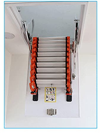 DUPLUSFUN Dachgeschoss Treppe Einziehbar