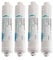 4X Aquati Under-Sink Tap Drinking Water Filter Replacement Inline Cartridges 1/4 Push Fit Connection