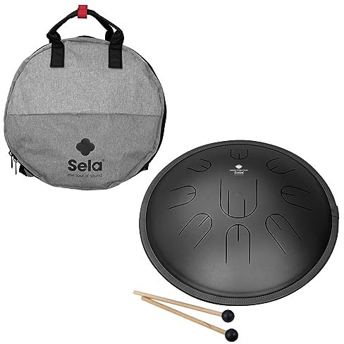 Melody Tongue Drum 14 D Kurd Black incl. carrying bag