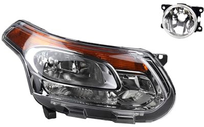 Johns, Scheinwerfer Halogen passend für Citroen C3 Picasso 11/2009 - H7 H1 Re. + Nebel.
