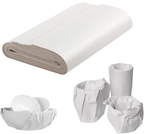Fogli di carta da imballaggio per spostare 100 fogli di carta da giornale per avvolgere fragili di spedizione, materiale indispensabile per traslochi (30,5 x 61 cm)
