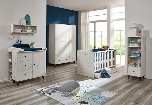Arthur Berndt Babymöbel-Set Lavea 8.teilig/Umbaufähig zum Juniorzimmer