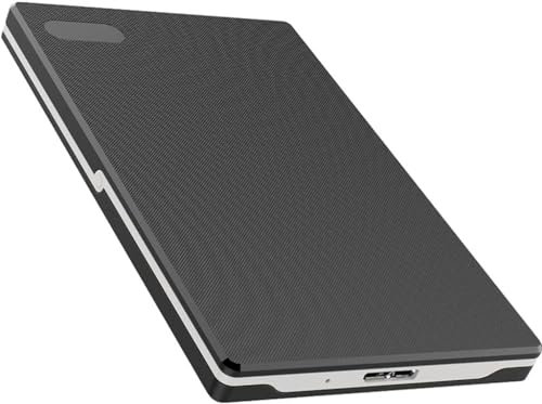 Ultra Slim Portable External Hard Drive, HDD Case 2.5 Inch USB 3.0 Thin SATA SSD Hard Drive Dock Enclosure High Speed Mobile Hard Box High Speed External Hard Drive ( Color : B )