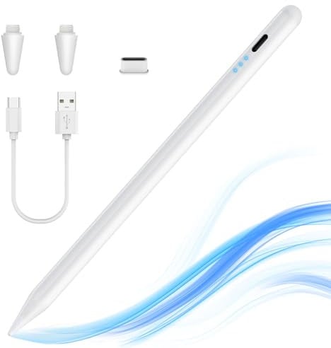 WeTapper Stylus Pens for Touch Screens 5-10Mins Fast Charging Drawing Writing Universal Tablet Pen Capacitive for iPhone/iPad/pro/Mini/Air/Samsung/Tablets