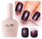 Imtiti Glitter Gel Nagellack, Pearl Light Brown Polish, Shimmer Brown Soak Off UV LED, Nail Art Starter Maniküre Salon DIY zu Hause für Frauen (10 ML)