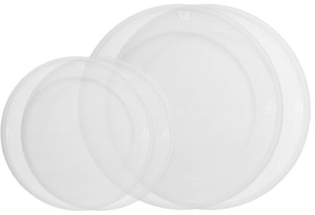 Falkenhorn Dosendeckel für Tierfutter – 2X 200g/400g & 2X 800g Hundefutter & Katzenfutter Dosen – Lebensmittelecht, Spülmaschinenfest, Wiederverwendbar, Made in Germany – Frische & Geruchsbindung