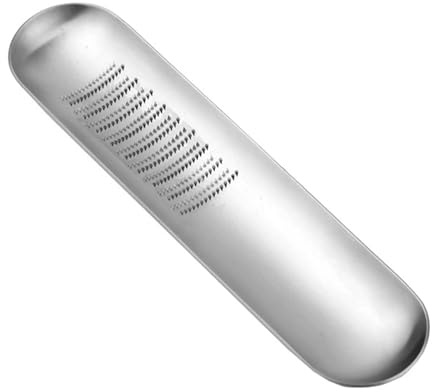 Stainless Steel Multi-Use Grating Board Easy Design for Garlic, & Sauces in Cooking Essentials Stainless Steels Grinding Plate