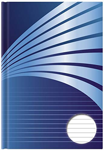 STYLEX 76370 Kladde - Größe: A4, liniert, blau/weiß, 96 Blatt