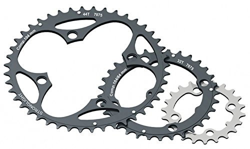 Stronglight Unisex – Erwachsene Kettenblatt MTB 104/64, Schwarz, 44