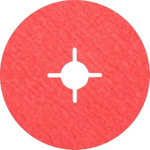 PFERD 696989 Fiberschleifer FS, Ausführung Keramikkorn CO-Cool, 60 Korngröße, 125mm x 22mm, 25 Stück