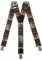 Olata Hosenträger extra starken mit 3 Clips Y-Form, Gedruckt Design - 4cm. Bier-Fass
