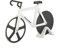 SoHo Kitchen Bicycle Pizza Cutter - The Tour de Pizza Cutter A Fun Gift for Cyclists and Pizza Lovers