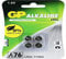 GP 05076AC4 Alkaline Knopfzelle 76A (V13GA / L1154), 4er Blister