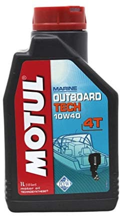 MOTUL Motoröl OUTBOARD TECH 10W-40 Teilsynthetiköl Motorenöl 1 L