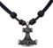 HANA LIMA Thorshammer Thor Hammer Mjölnir Lederkette Halskette Herrenkette Damenkette